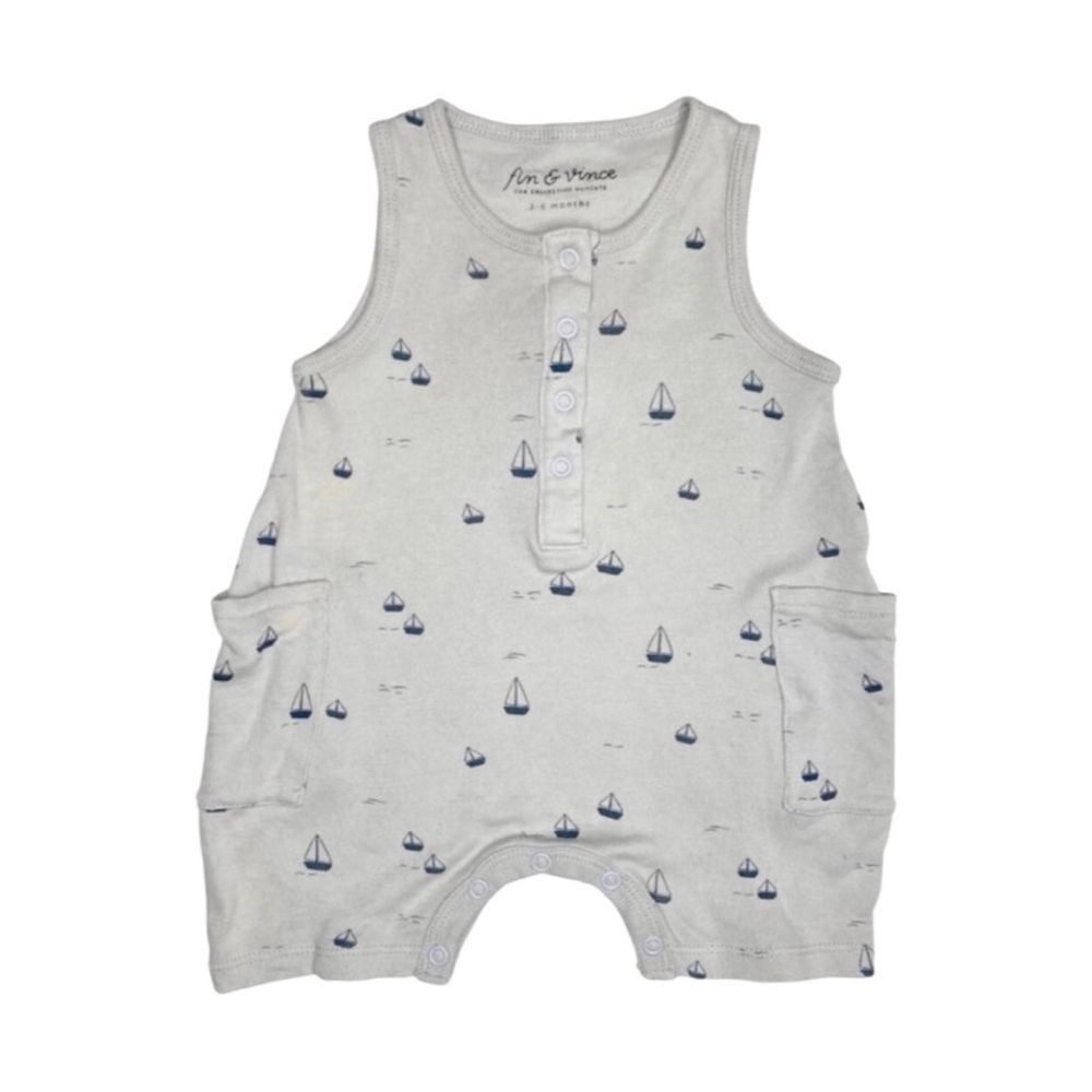 Fin‎ & Vince Boats Romper